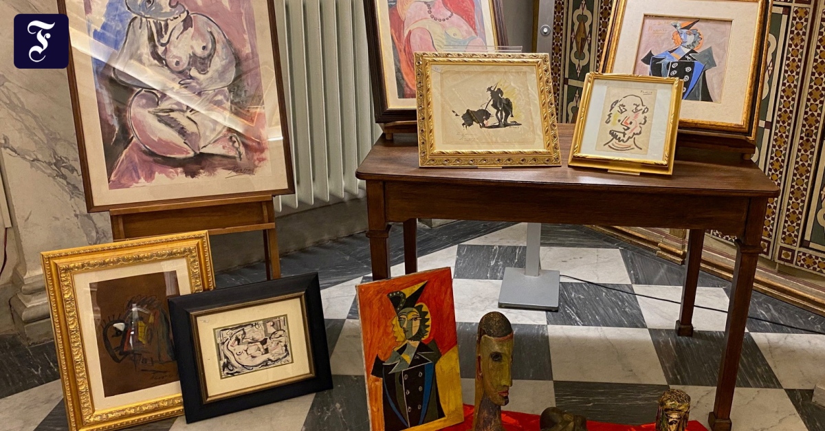 Picasso-Grafiken gefälscht: Spur führt nach Rom - FAZ