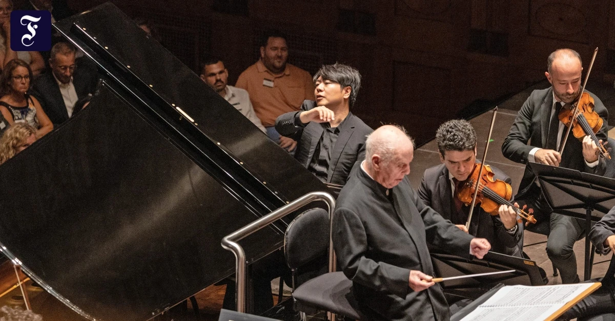 Lang Lang Barenboim und West-Eastern Divan Orchestra in Wiesbaden