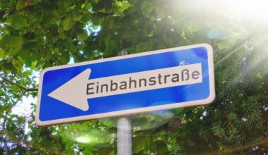 Franzosenweg und Schimmelstraße werden für drei Jahre Einbahnstraßen