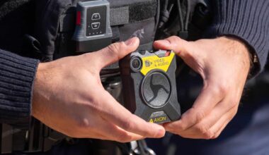 Einsatz von Bodycams bei der Polizei nimmt zu