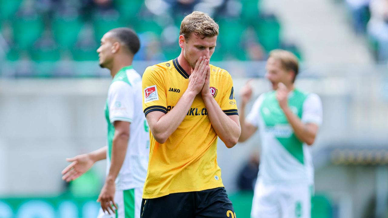 Aufsteiger Dresden bezahlt Lehrgeld bei Greuther Fürth