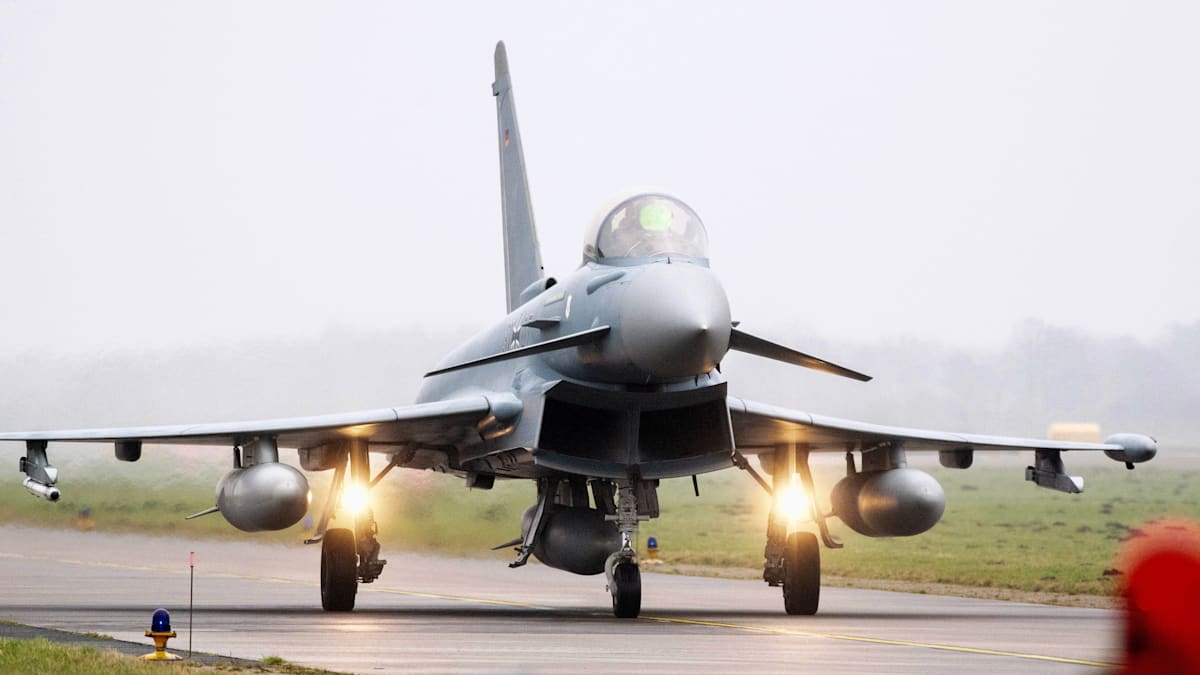 Eurofighter: Deutschland verlegt fünf Kampfflugzeuge nach Polen