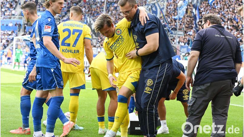 Lino Tempelmann wird den Braunschweigern gegen Stuttgart sehr fehlen. Bild: Uli Deck/dpa