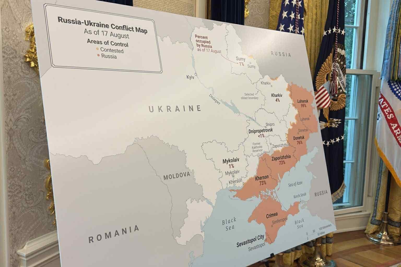 Trump an europäische Staats- und Regierungschefs: Russland wird Sicherheitsgarantien akzeptieren, wir werden über mögliche Gebietstausche diskutieren