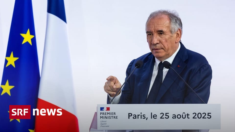 Bayrou stellt sich dem Risiko der Vertrauensfrage - News