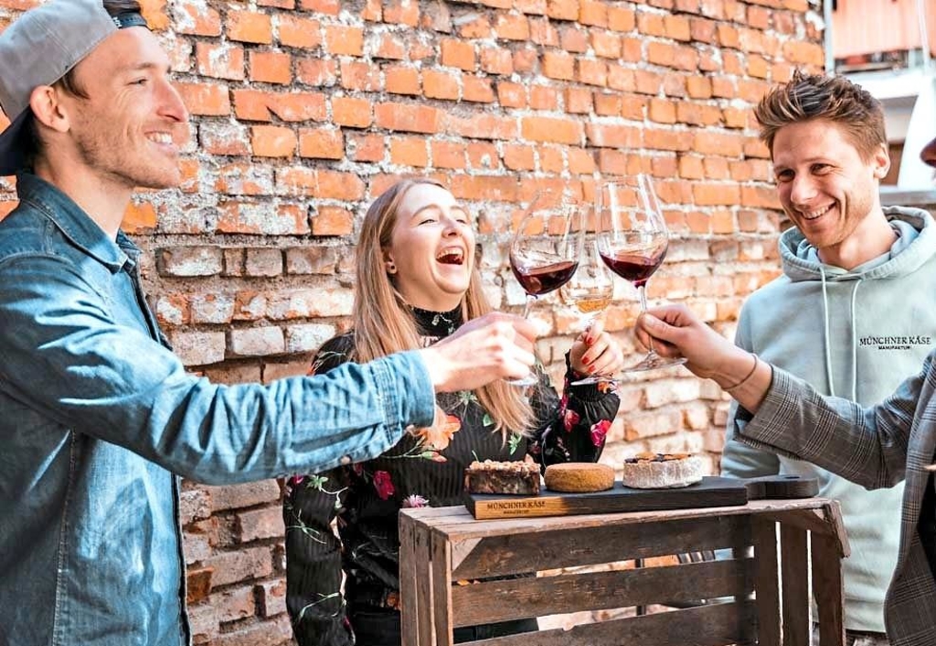 Käse und Wein wie in Frankreich