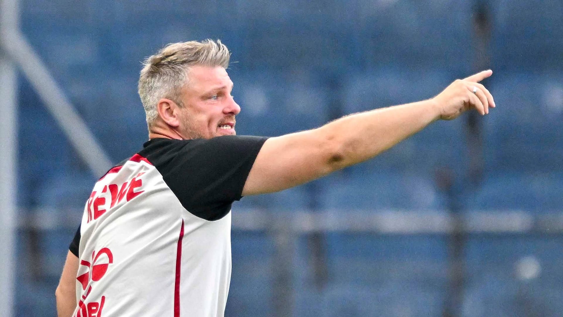FC-Trainer Kwasniok (Archivfoto): Er hofft auf einen "hungrigen" Marius Bülter.