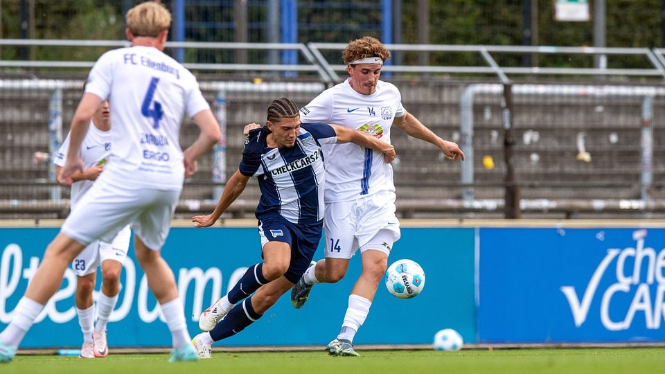 Regionalliga: FC Eilenburg kassiert bei Hertha II die erste Saisonniederlage