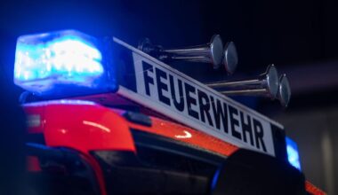 Drei Schwerverletzte bei Feuer in Hamburg