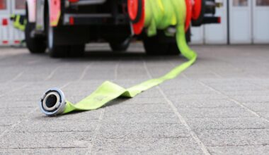 Brand in achtem Stock: Feuerwehr löscht Brand in Kieler Hochhaus
