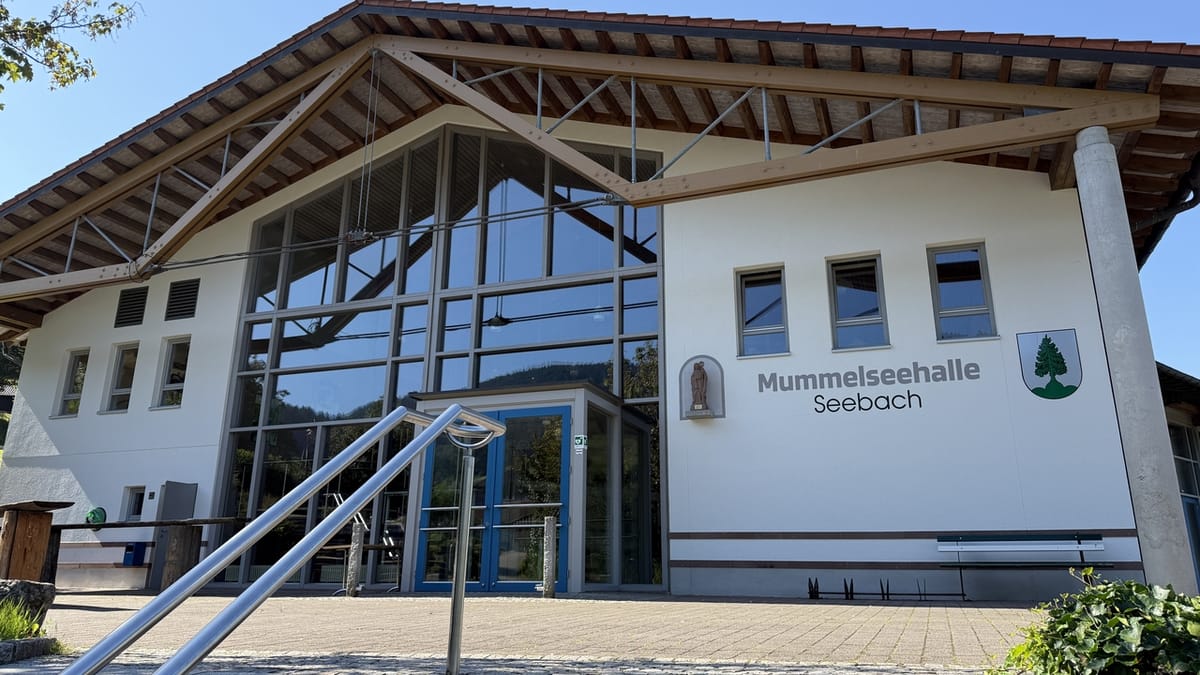 Seebacher lieben ihre Halle, dabei wäre sie fast nicht gebaut worden