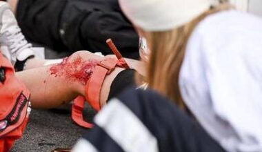 Rettung hautnah in der Duisburger Innenstadt
