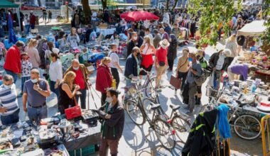 Hier wird im August getrödelt!