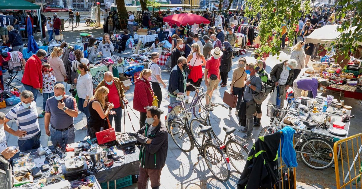 Hier wird im August getrödelt!