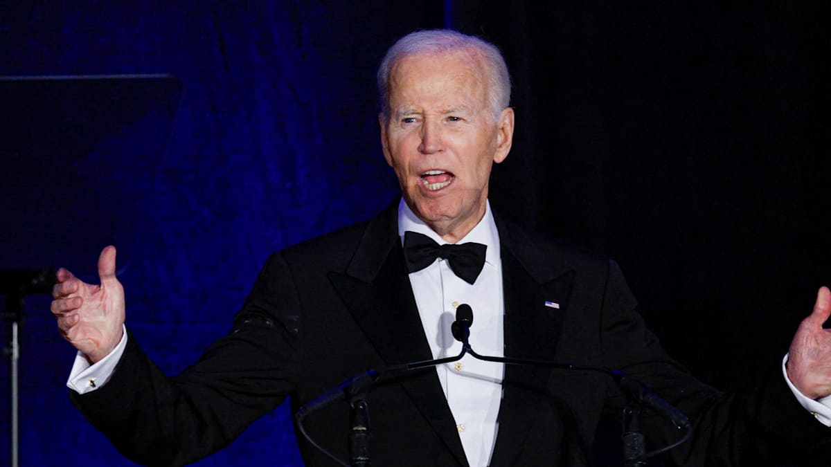 Joe Biden: Bei einem seltenen Auftritt zeichnet er ein düsteres Bild von Amerika