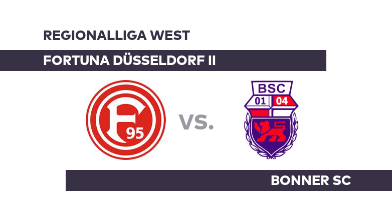 Fortuna Düsseldorf II - Bonner SC: Düsseldorf holt dritten Saisonsieg - Regionalliga West