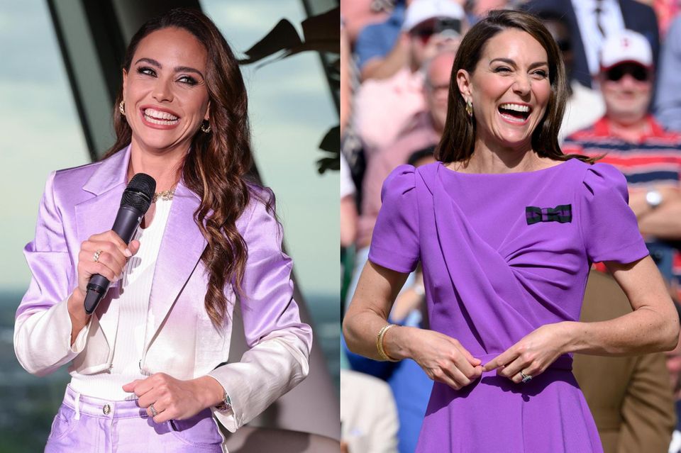 Die Art und Weise, wie sich das gesamte Gesicht beim Lachen erhellt, eint Franca und Kate ebenfalls. 