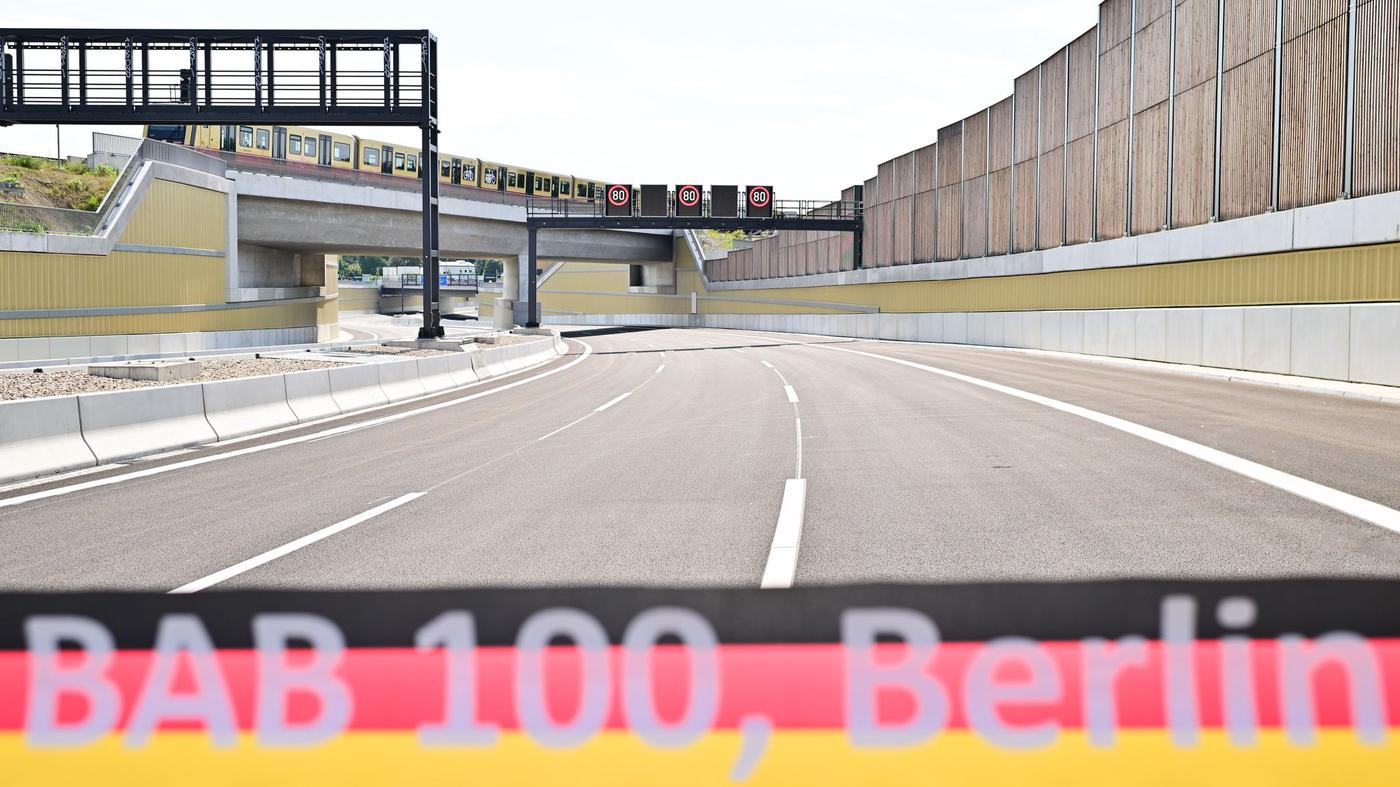 Umstrittenes Autobahnstück in Berlin eröffnet
