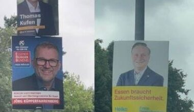Wahlplakate in Essen zerstört - Radio Essen