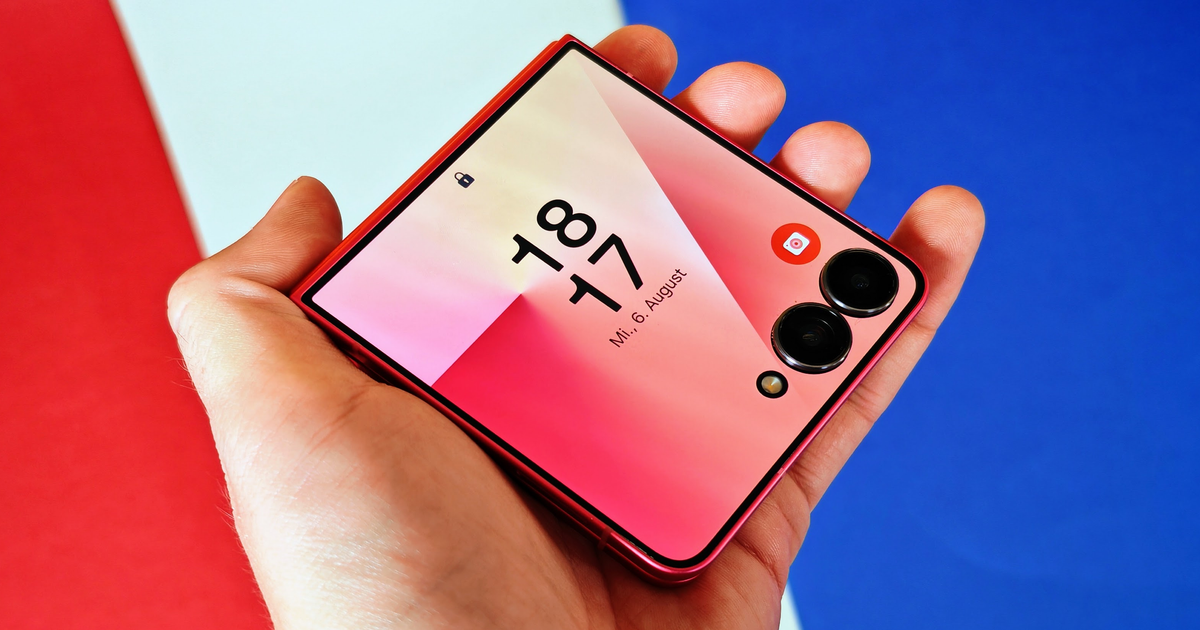 Samsung Galaxy Z Flip 7 im Test: Klapphandy endlich mit großem Außen-Display