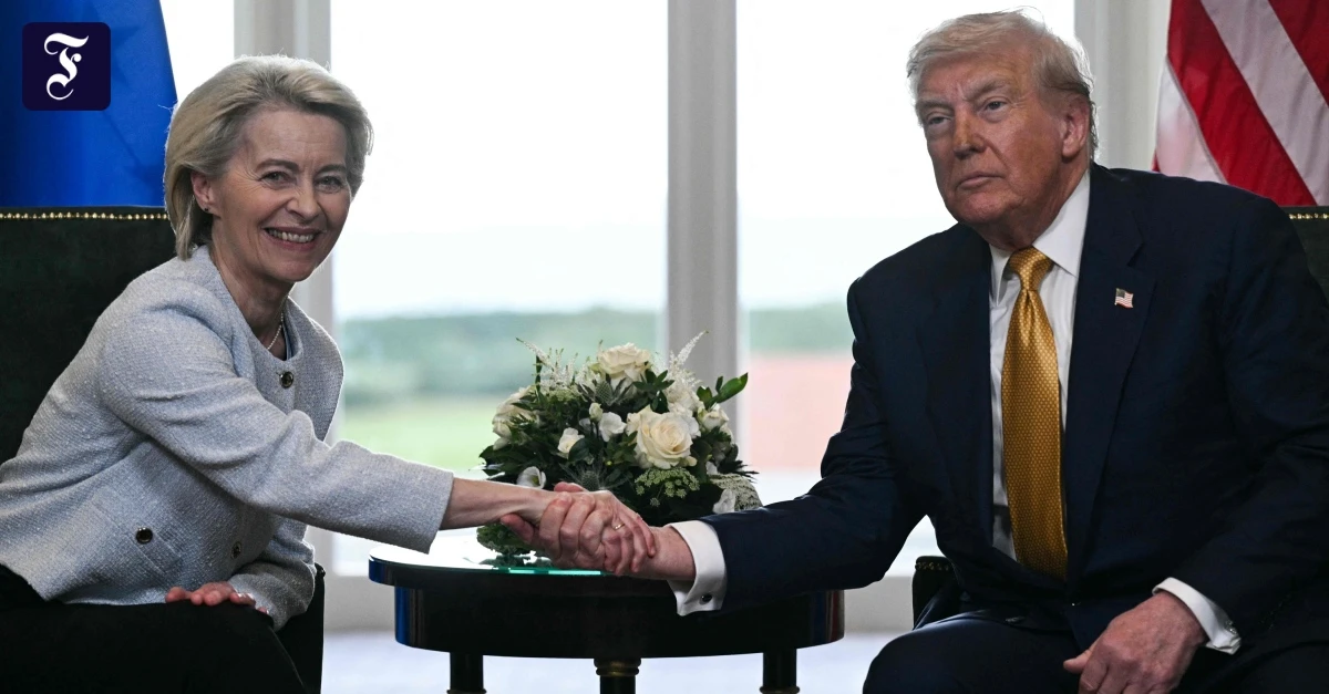EU einigt sich mit Trump: Die Zölle haben Nebenwirkungen – auch für die USA