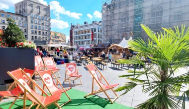 Bunter Gratis-Familientag auf Halles Marktplatz