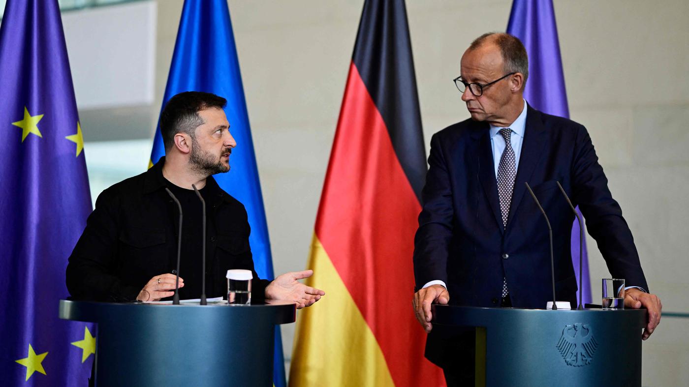 Merz und Selenskyj schließen Anerkennung eroberter Gebiete in der Ukraine aus