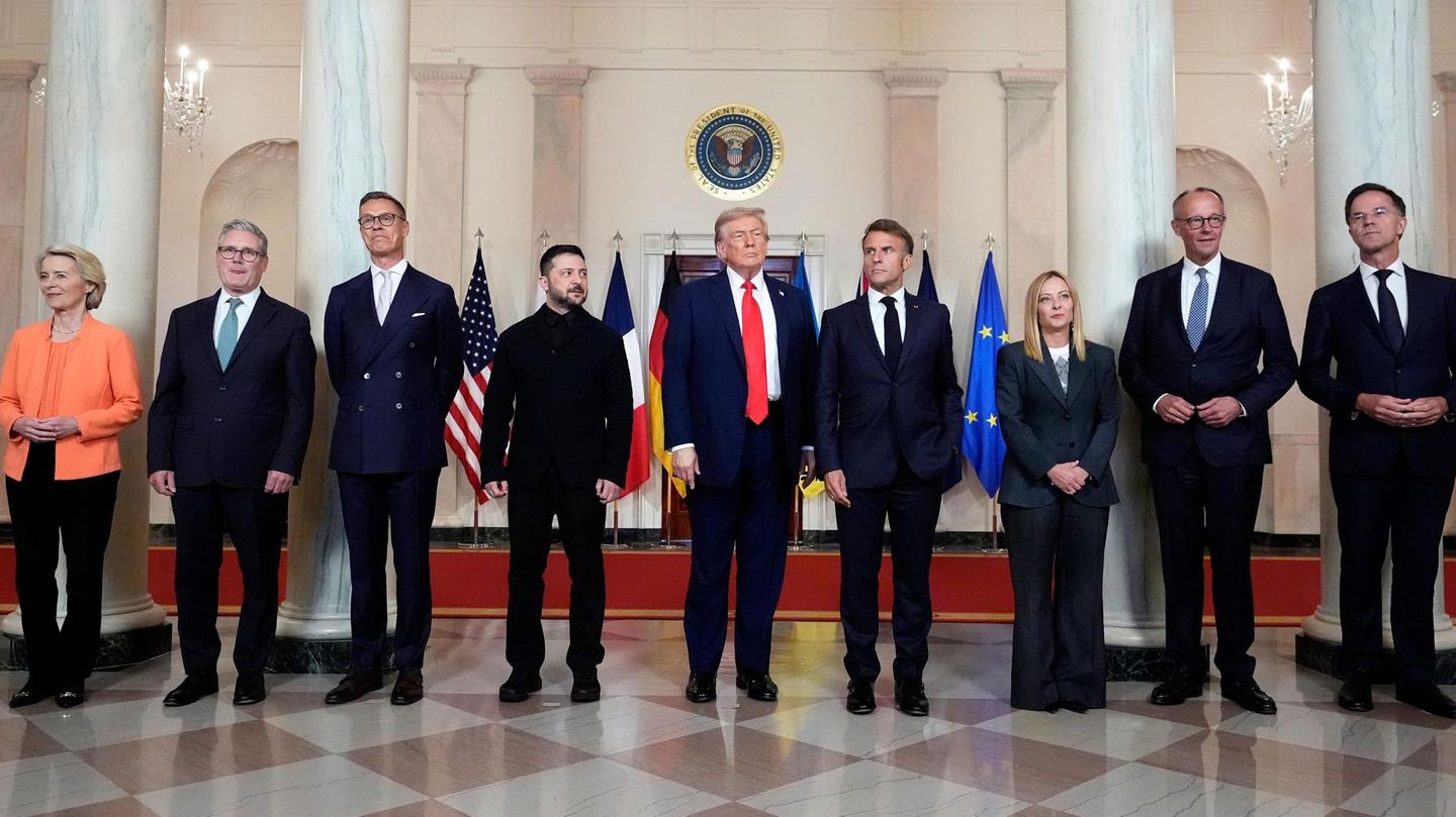 Ukraine-Gipfel in Washington live: Trump und Selenskyj beenden Gespräch - STERN.de