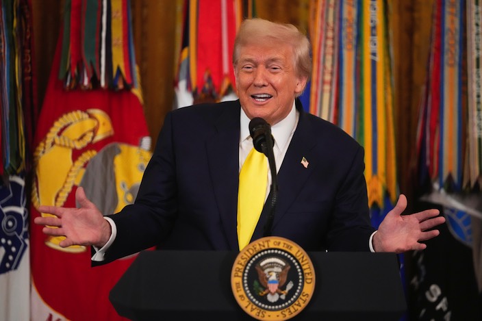 US-Präsident Donald Trump hält an den 39 Prozent Zöllen für Schweizer Exportgüter in die USA fest.
