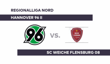 Hannover 96 II - SC Weiche Flensburg 08: Hannover II holt den dritten Saisonsieg - Regionalliga Nord
