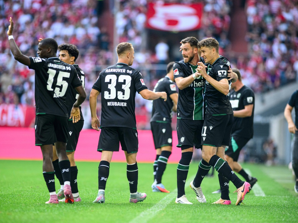 Hannover gewinnt auch in Düsseldorf