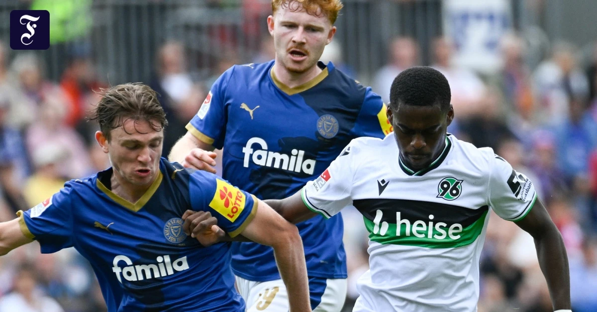 Hannover 96 siegt bei Holstein Kiel in zweiter Fußball-Bundesliga