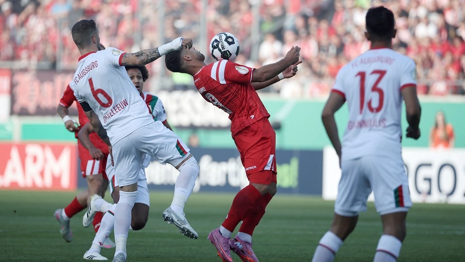 Augsburg zu abgezockt: HFC verliert im DFB-Pokal