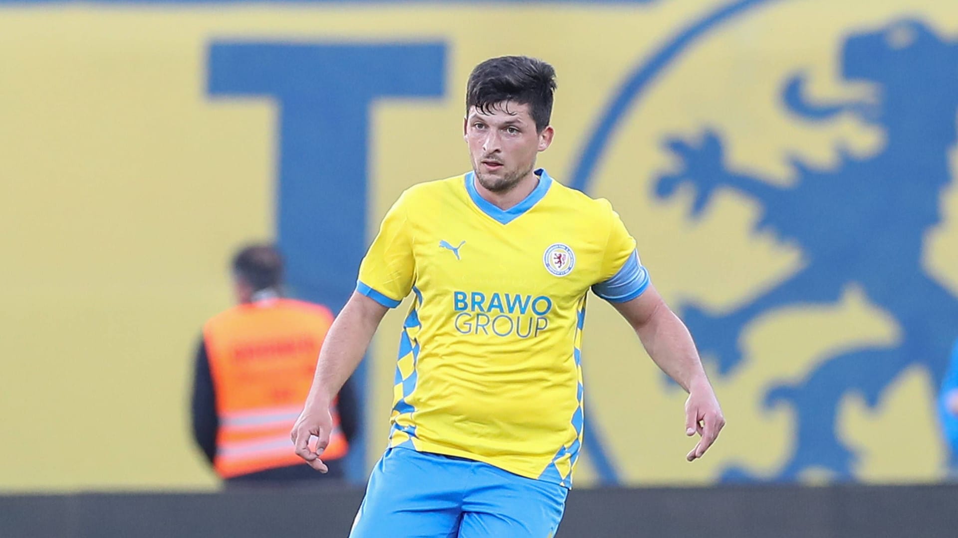 Hier noch im Trikot von Eintracht Braunschweig: Der Vertrag von Jannis Nikolaou war am Saisonende ausgelaufen.