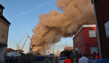 Hessen: Brandgeruch aus Mannheim bis nach Frankfurt zu riechen