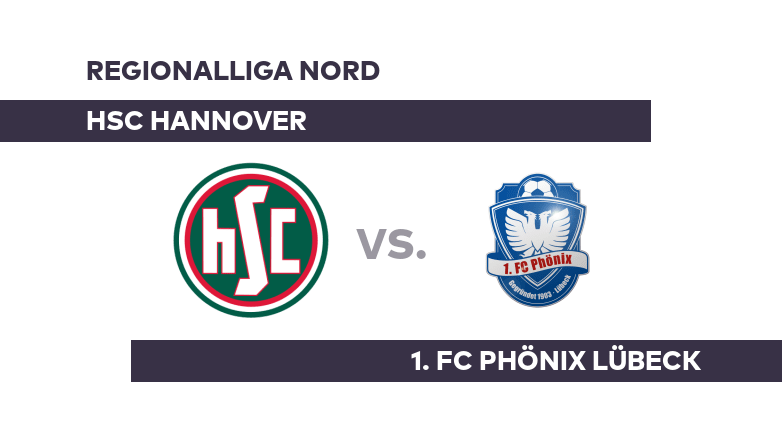 HSC Hannover - 1. FC Phönix Lübeck: Hannover hat Luft nach oben - Regionalliga Nord