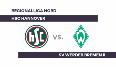 HSC Hannover - SV Werder Bremen II: Hannover in der Pflicht - Regionalliga Nord