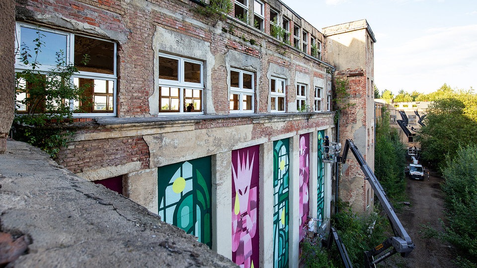 Chemnitz: Urban Art-Festival Ibug hat verspätet begonnen