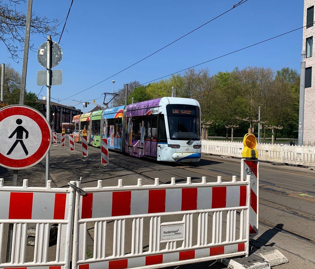 Gelsenkirchen: Fortschritte auf Großbaustelle Bochumer Straße
