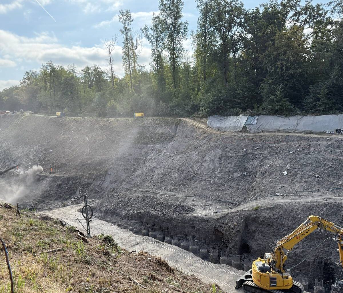 S6 soll bald wieder durch Essen fahren: Ein Blick auf die Baustelle