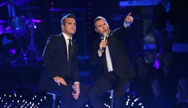 Bei Take That zofften sie sich: Robbie Williams macht wieder Musik mit Gary Barlow