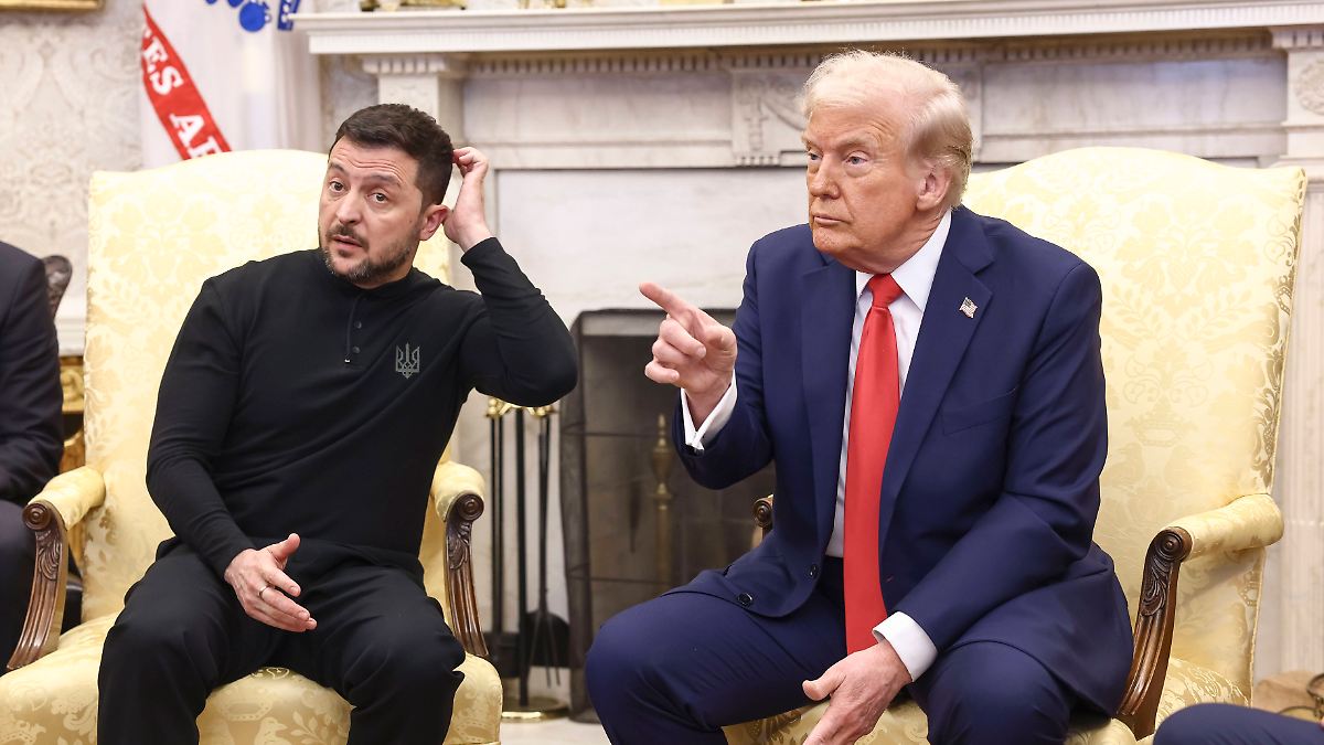 Selenskyj lehnt Forderung ab: Trump: Ende des Ukraine-Kriegs "fast sofort" möglich