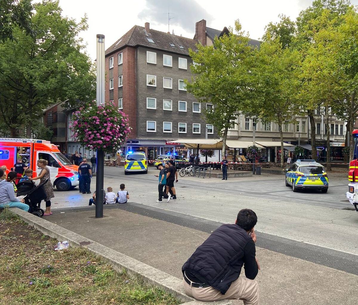 Polizeieinsatz in der Gelsenkirchener Neustadt