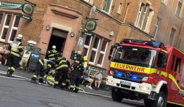 Brand in Mainzer Neustadt-Kneipe „Krokodil“ gelöscht