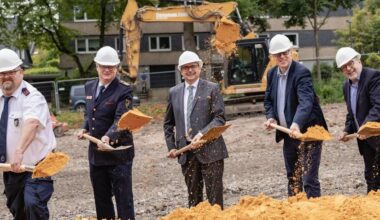 Neue Feuerwache in Essen - Bau gestartet