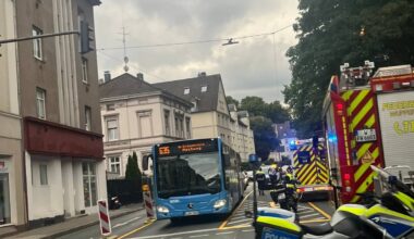 Unfall sorgt für Sperrung an der Uellendahler Straße