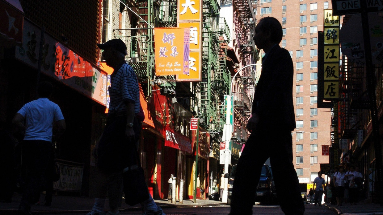 In der Chinatown von New York, 2005.