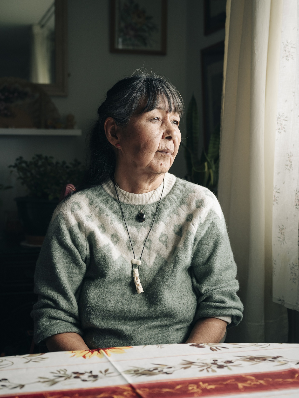 Jan-Richard Heinicke: Ane Egede in ihrer Wohnung in Narsaq. Zu sehen im Stadtmuseum am Markt.