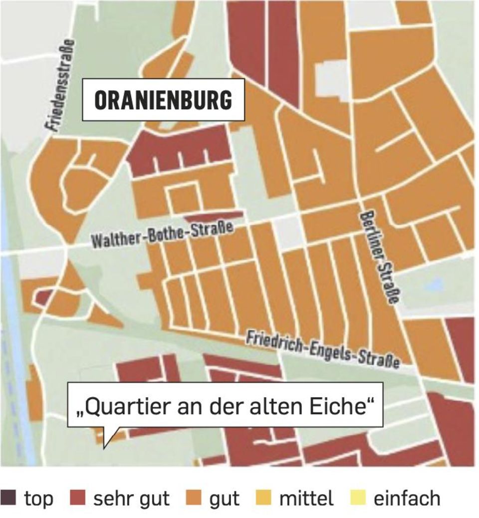 100 beste Lagen: Diese drei Städte in Ostdeutschland sind günstiger als Berlin