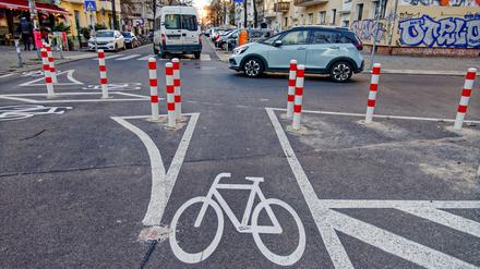 Kiezblock im Reuterkiez in Neukölln.